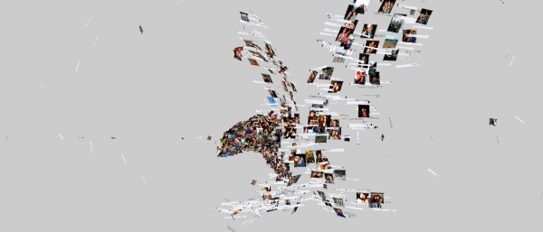 Big Data Uses your Facebook Profile as the Canvas for their New Music Video