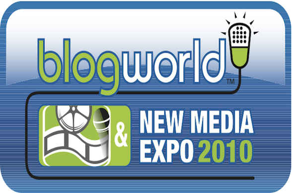 blog world and new media expo 2010 logo