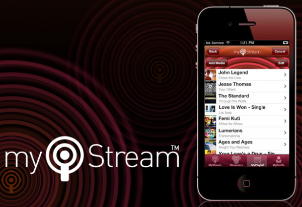 A Music Sharing Party in Your Pocket: MyStream App