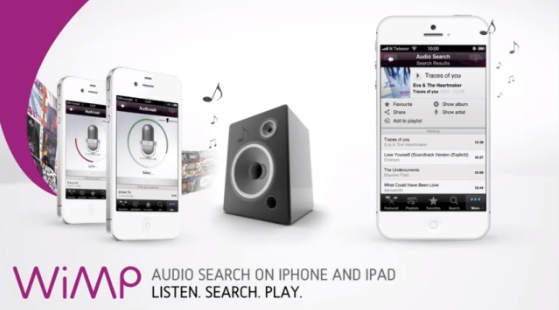 WiMP and Gracenote Give Listeners Instant Song Recognition