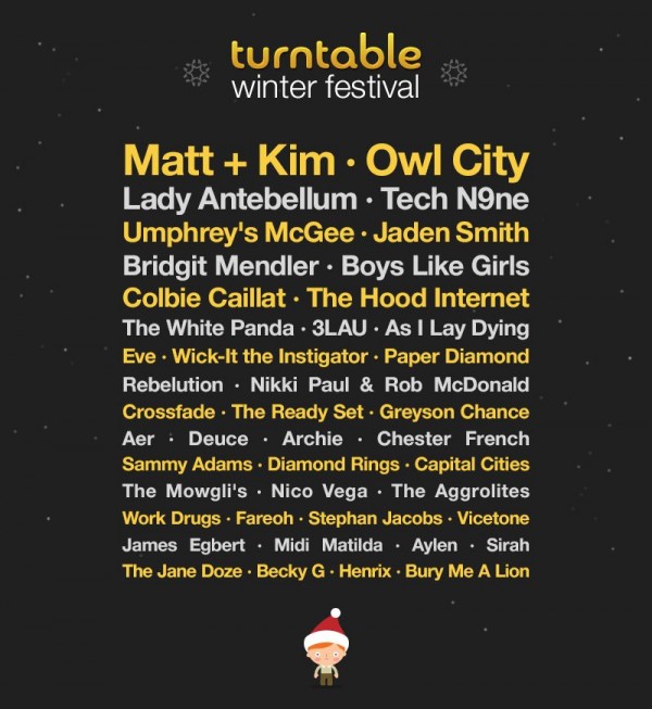 Turntable.fm Winter Festival