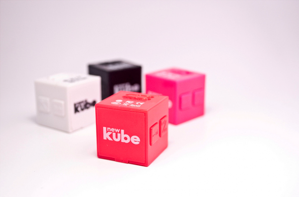 The first musical building block of 2013: NewKube micro music player