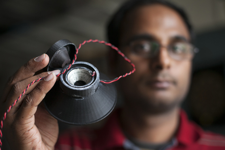 Cornell Researchers 3D Print a Loudspeaker