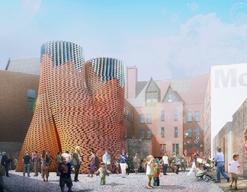 The Living Brings a Zero-Carbon Mushroom Tower to MoMA PS1 This Summer