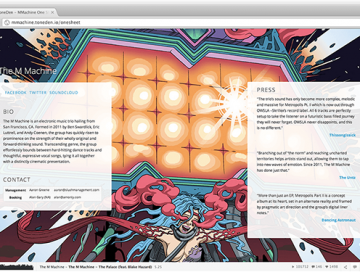 ToneDen Is A Clean Content Hub For Artists